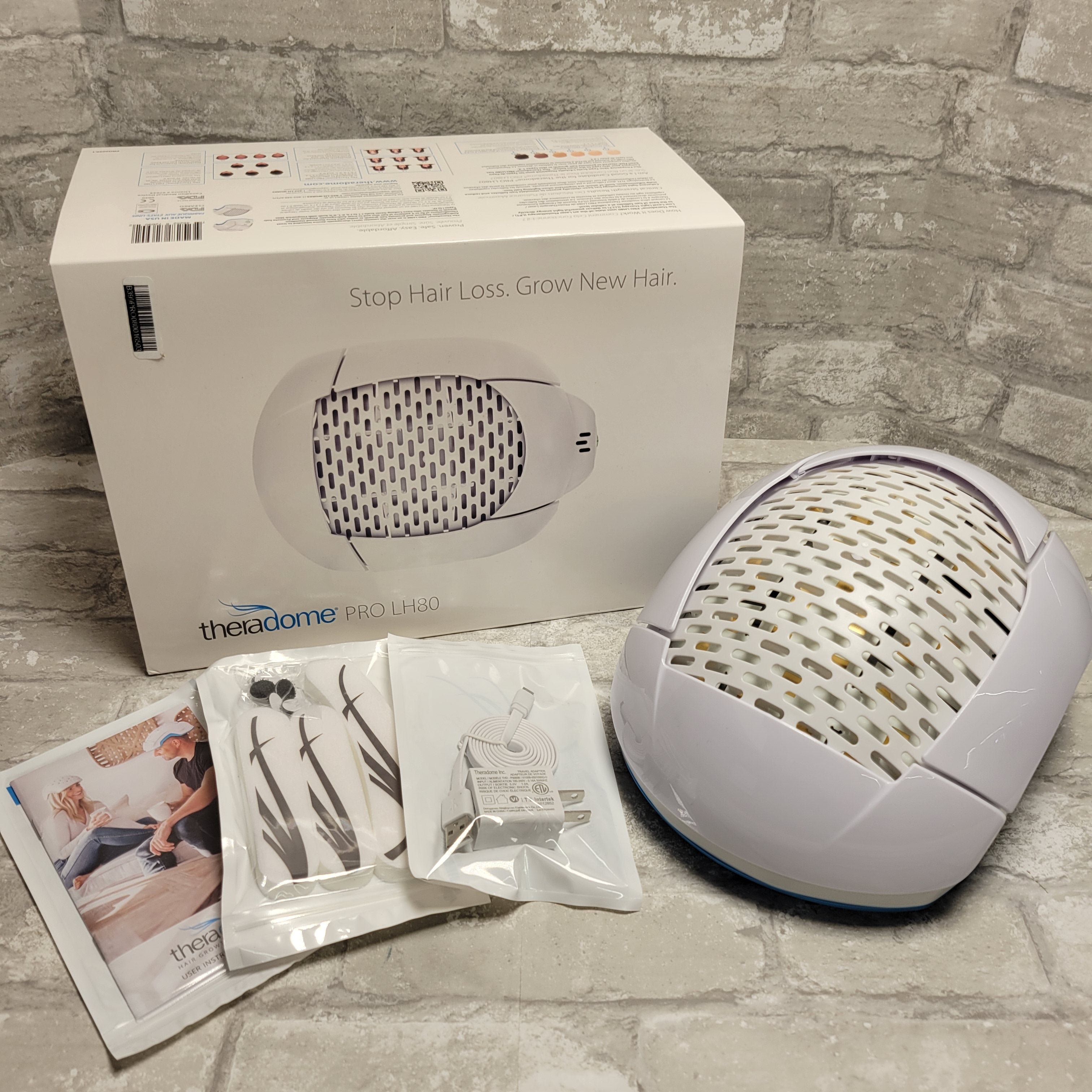 Theradome PRO Laser Hair Growth Helmet LH80 - Light Therapy for Hair Regrowth (8069390631150)
